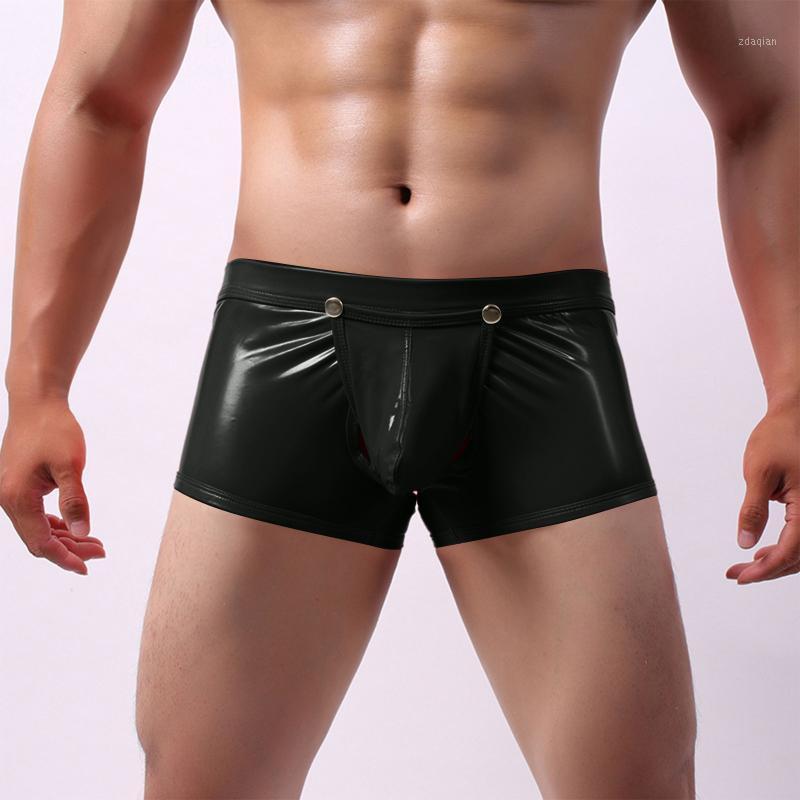 Plus Size Sexy Men Thong Solid Colors Open Crotch High Waist Faux Leather Pouch Lingerie Underwear Boxer Shorts Briefs String#p31, Black
Plus Size Sexy Men Thong Solid Colors Open Crotch High Waist Faux Leather Pouch Lingerie Underwear Boxer Shorts Briefs String#p31, Black
