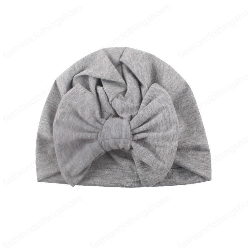Newborn Baby Bow Hats 7 Design Solid Cap Baby Kids Caps Infant Girl Caps Boy Girls Hats 07