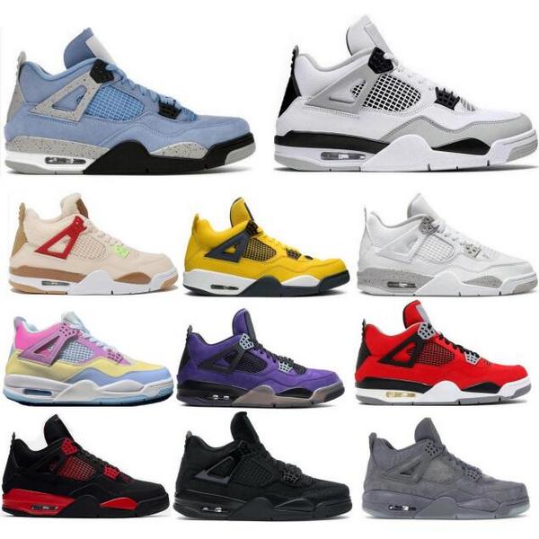 2022 Jumpman 4 Basketball Shoes Men Women 4s University Blue White Cement Fire Red Thunder Black Cat Oreo Bred Sports Trainers Sneaker, Ivory
2022 Jumpman 4 Basketball Shoes Men Women 4s University Blue White Cement Fire Red Thunder Black Cat Oreo Bred Sports Trainers Sneaker, Ivory