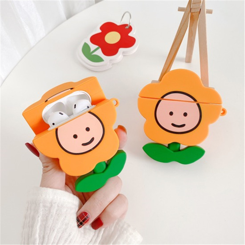For Airpods2 Cute Luxury 3D Flower Bluetooth Wireless Silicone Charging Headphone Case Cover for Apple Airpods pro with Keychain, A for airpods 1/2
For Airpods2 Cute Luxury 3D Flower Bluetooth Wireless Silicone Charging Headphone Case Cover for Apple Airpods pro with Keychain, A for airpods 1/2