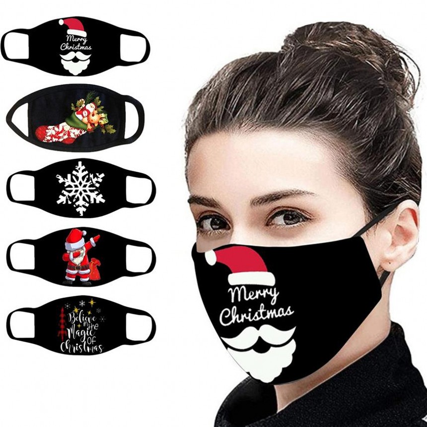 2020 Christmas Prints Face Mask Washable Earloops Faceless Printed Mask Masque for Face Cosplay Desinger Masks FY9246
2020 Christmas Prints Face Mask Washable Earloops Faceless Printed Mask Masque for Face Cosplay Desinger Masks FY9246