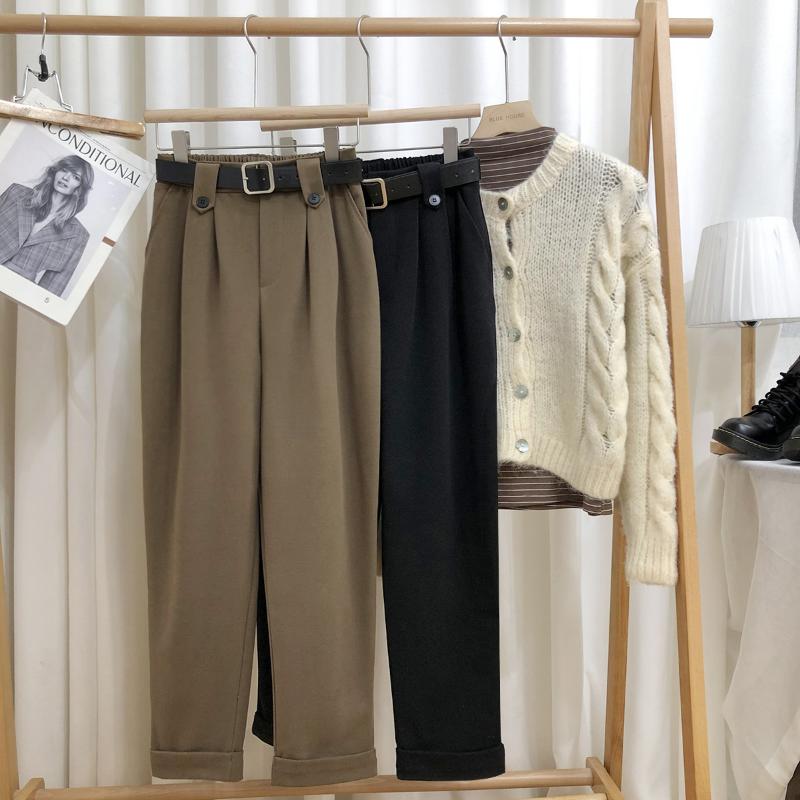 Whcw Cgdsr Casual Suit Pant 2020 Autumn Solid Winter Office High Waist Plus Size Korean Trousers Women Loose Wide Leg Straight, Black
Whcw Cgdsr Casual Suit Pant 2020 Autumn Solid Winter Office High Waist Plus Size Korean Trousers Women Loose Wide Leg Straight, Black