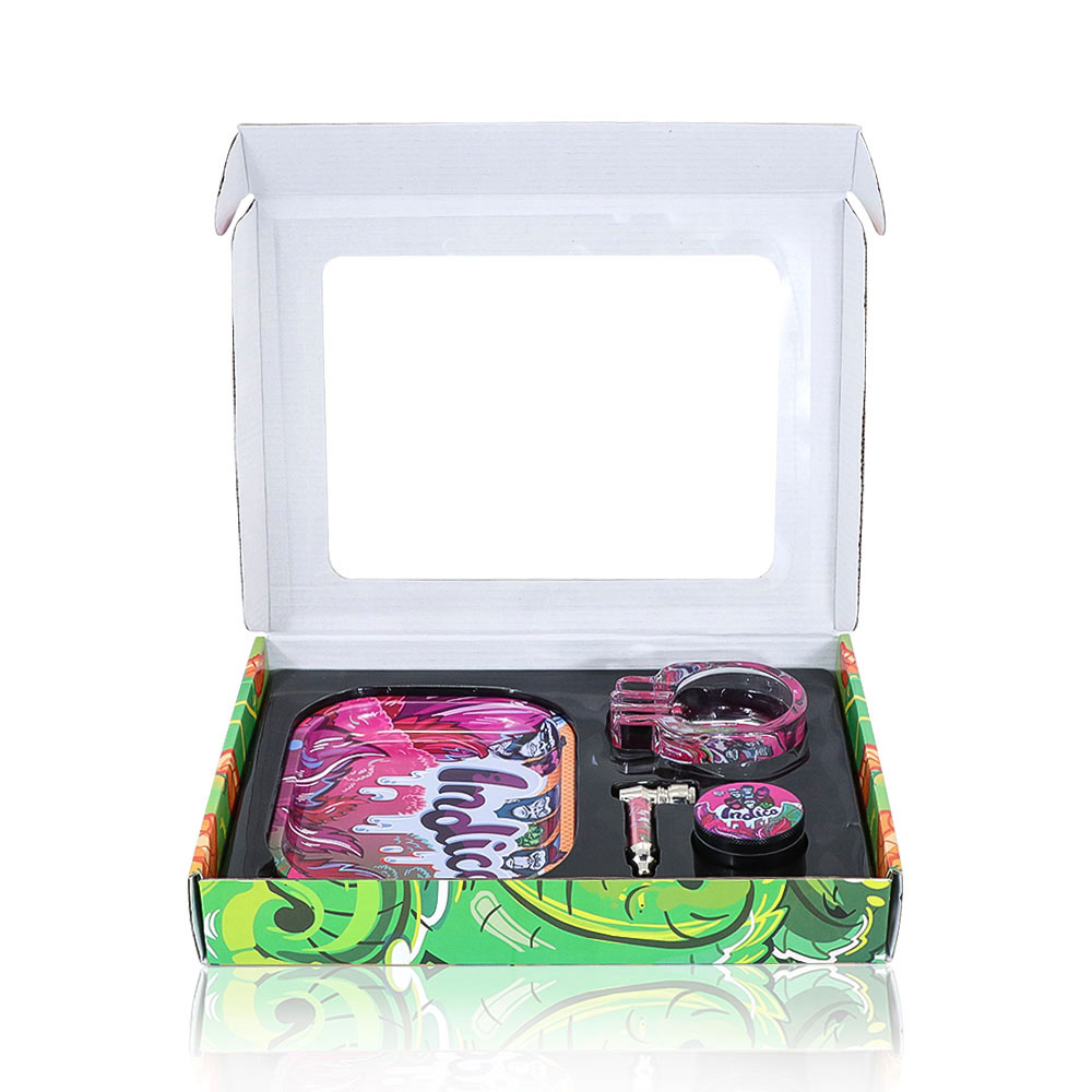 Gorilla Rolling Star Smoking Tobacco Kit Metal Rolling Tray 50mm Zinc Alloy Smoke Grinder Glass Smoke Pipe Ashtray Wholesale
Gorilla Rolling Star Smoking Tobacco Kit Metal Rolling Tray 50mm Zinc Alloy Smoke Grinder Glass Smoke Pipe Ashtray Wholesale