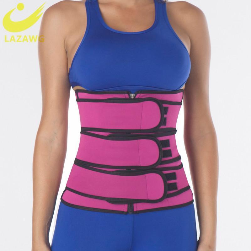 LAZAWG Waist Trainer Body Shaper Belt Womens Belly Reduce Tummy Control Sauna Sweat Strap Cinta Modeladora Waste Trainers Corset1, Black
LAZAWG Waist Trainer Body Shaper Belt Womens Belly Reduce Tummy Control Sauna Sweat Strap Cinta Modeladora Waste Trainers Corset1, Black