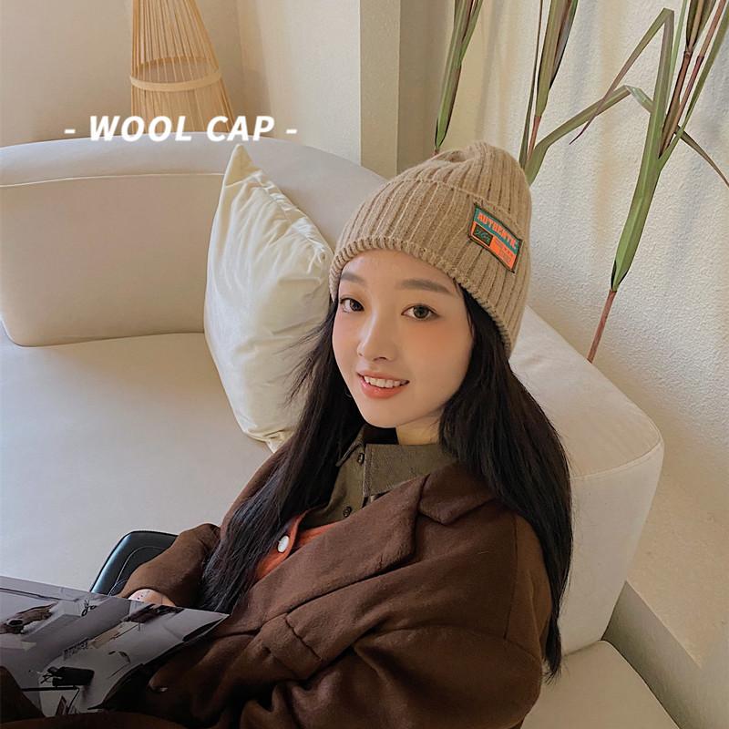 Autumn and Winter Warm Ear Protection Woolen Hat Japanese All-Match Candy Color High-Density Patch Knitted Hat Women
Autumn and Winter Warm Ear Protection Woolen Hat Japanese All-Match Candy Color High-Density Patch Knitted Hat Women