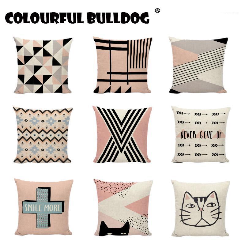 Fashion Pink Cushion Covers Cartoon Cat Black And White Stripes Love Printed Car Home Accessories Decorative Throw Pillow Cases1
Fashion Pink Cushion Covers Cartoon Cat Black And White Stripes Love Printed Car Home Accessories Decorative Throw Pillow Cases1