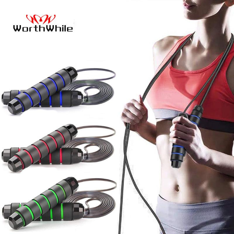 WorthWhile Professional Jump Ropes Speed Crossfit Workout Training Boxing Home Gym Fitness Equipment for Men Women Kids
WorthWhile Professional Jump Ropes Speed Crossfit Workout Training Boxing Home Gym Fitness Equipment for Men Women Kids
