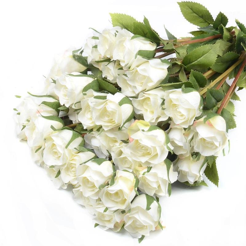 High Quality 12pcs Artificial Silk Rose Flower Bouquet For Wedding Home Decoration Bride Holding Arrange Table Fake Flower1, Pink
High Quality 12pcs Artificial Silk Rose Flower Bouquet For Wedding Home Decoration Bride Holding Arrange Table Fake Flower1, Pink