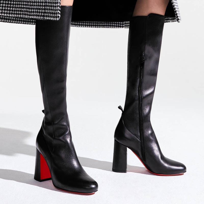 Elegant Woman Black Tall Boots Kronobotte Style,Square Heels Black Genuine Leather Zipper Knee Over Boot Party Wedding Dress Shoes High Qua
Elegant Woman Black Tall Boots Kronobotte Style,Square Heels Black Genuine Leather Zipper Knee Over Boot Party Wedding Dress Shoes High Qua