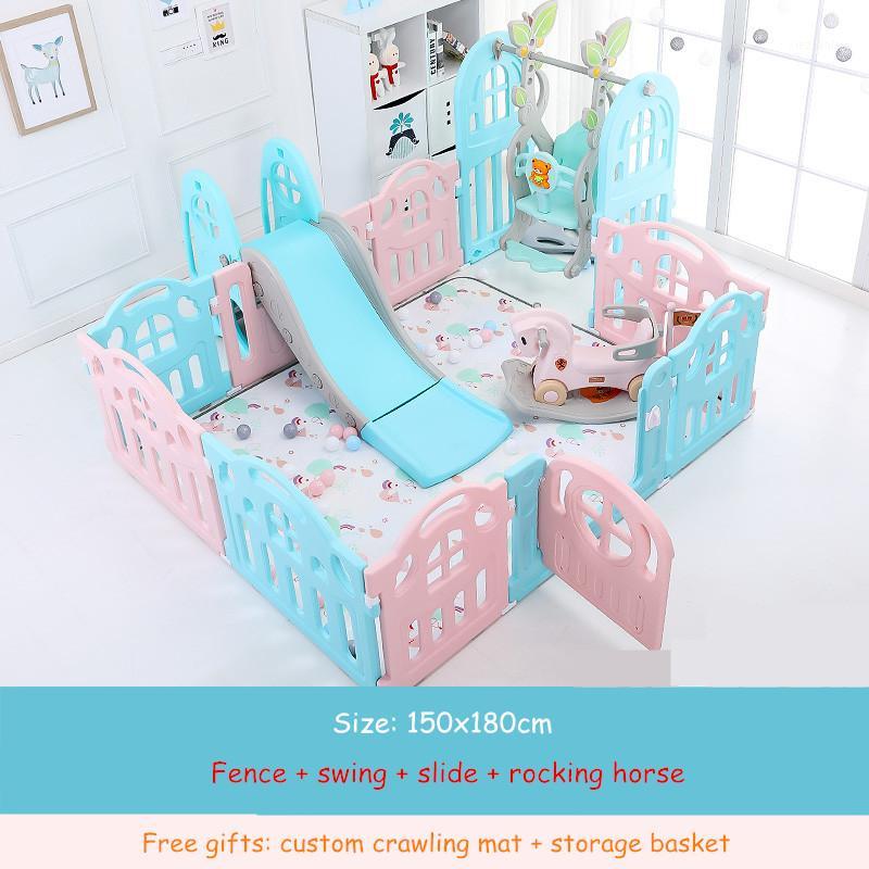 Kids Baby Fence Playground Indoor Family Amusement Park Baby Toddler Fence Safety Playpen for Barriere De Securite Enfant1
Kids Baby Fence Playground Indoor Family Amusement Park Baby Toddler Fence Safety Playpen for Barriere De Securite Enfant1