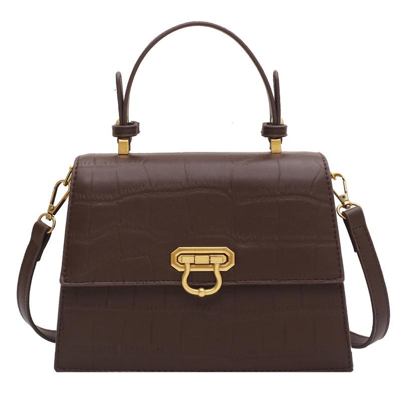 Retro Small Bag Women 2021 New Women's Portable Small Square Bag Fashion Design Stone Pattern Women's Shoulder Messenger, Brown
Retro Small Bag Women 2021 New Women's Portable Small Square Bag Fashion Design Stone Pattern Women's Shoulder Messenger, Brown