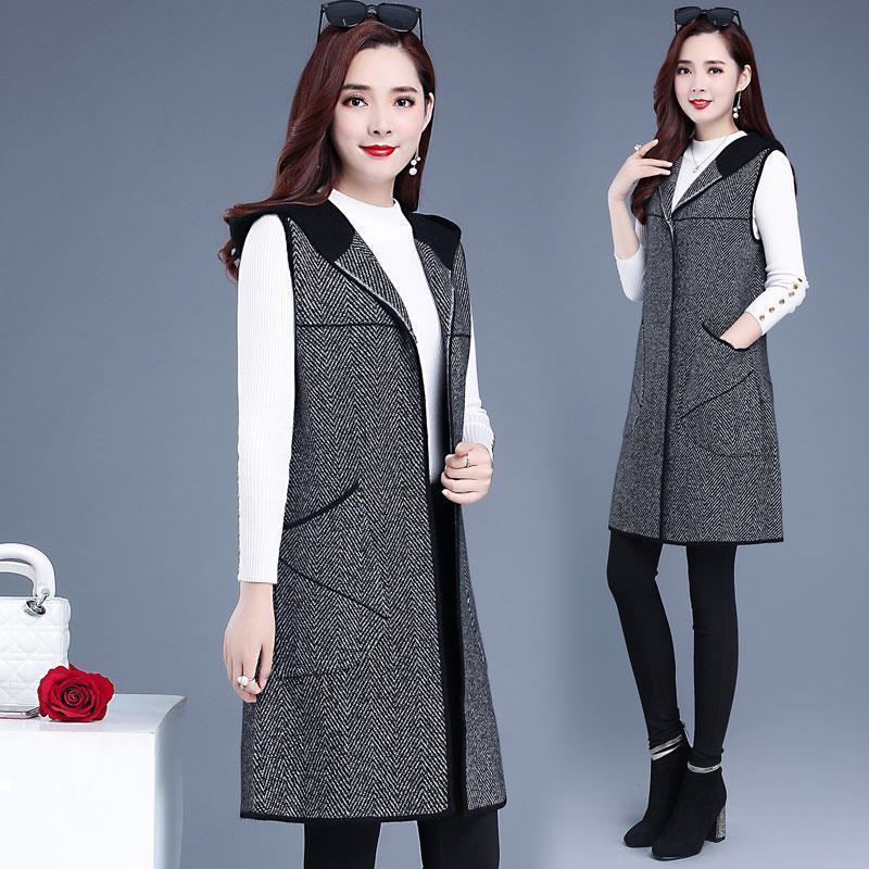 female 2021 New spring woolen collar with hood Leeveless waistcoat vest plus size 5xl y209 J4J4, Heise
female 2021 New spring woolen collar with hood Leeveless waistcoat vest plus size 5xl y209 J4J4, Heise