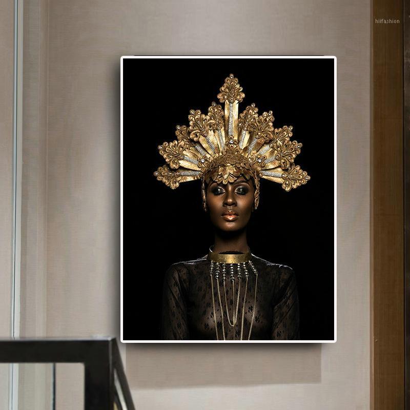 Abstract Gold Crown Black African Woman Oil Painting on Canvas Posters and Prints Scandinavian Wall Art Picture for living room1
Abstract Gold Crown Black African Woman Oil Painting on Canvas Posters and Prints Scandinavian Wall Art Picture for living room1
