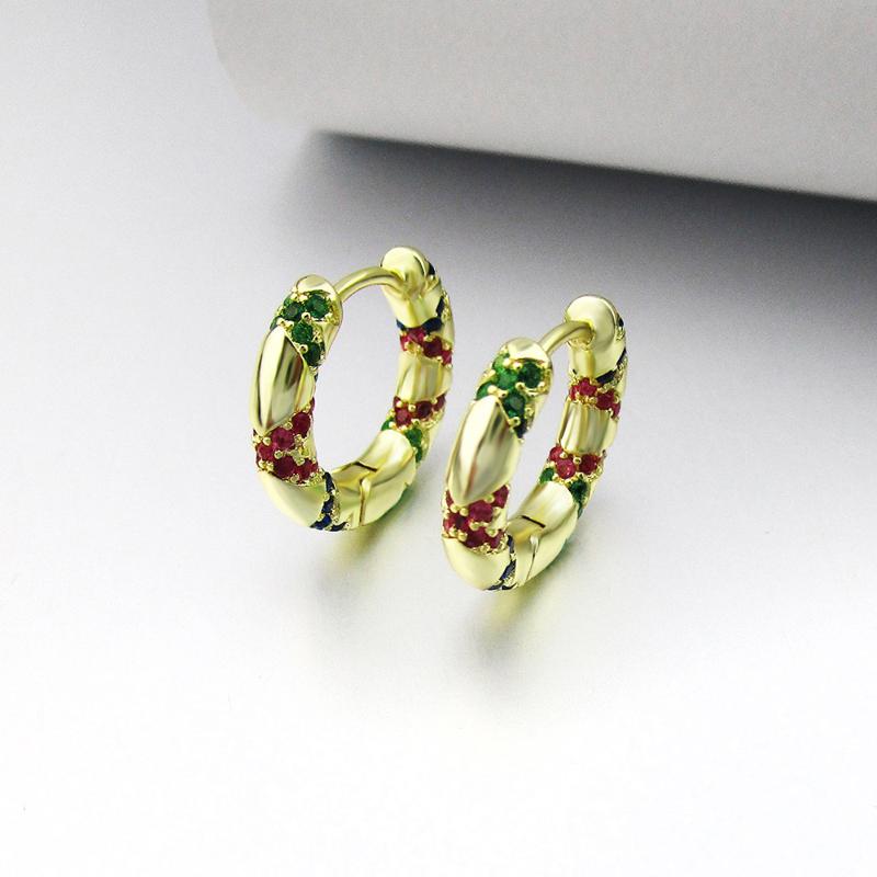 Hoop & Huggie Fashion Small Design Colorful Stone Stripe Geometric Earrings Golden Female Retro Earring Brinco Zk40 
Hoop & Huggie Fashion Small Design Colorful Stone Stripe Geometric Earrings Golden Female Retro Earring Brinco Zk40