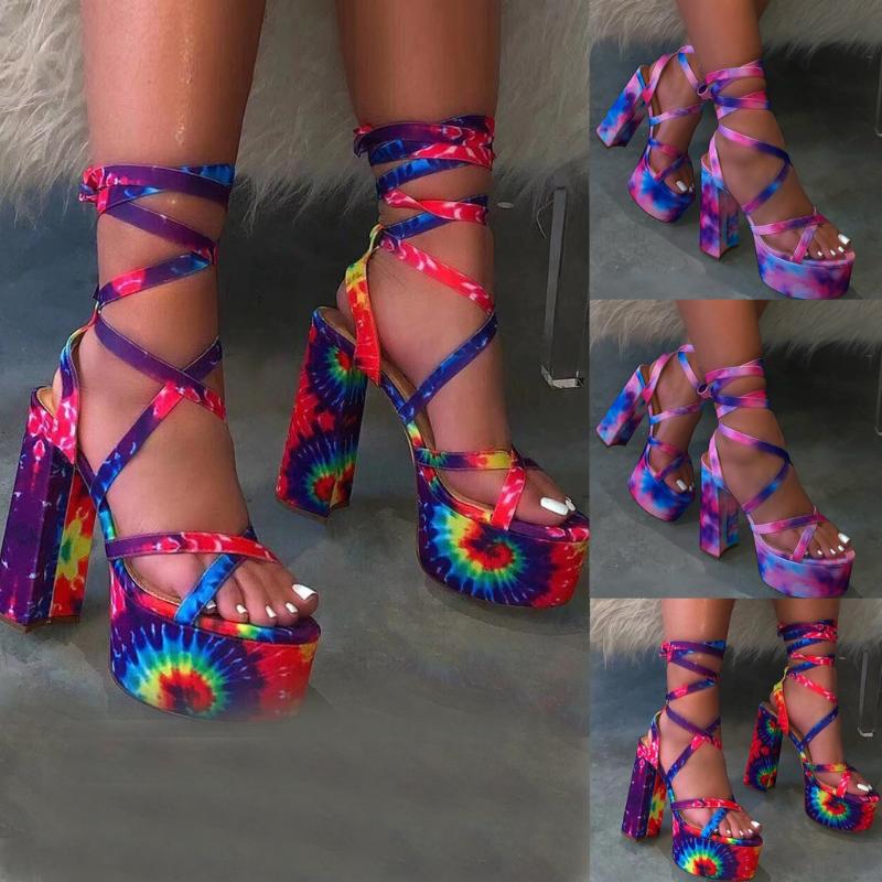 Summer Women printed Sandals Platform Heels Cross Strap Ankle Lace up Peep Toe 2020 Ladies Party Shoes Zapatos De Mujer#0604, Black
Summer Women printed Sandals Platform Heels Cross Strap Ankle Lace up Peep Toe 2020 Ladies Party Shoes Zapatos De Mujer#0604, Black