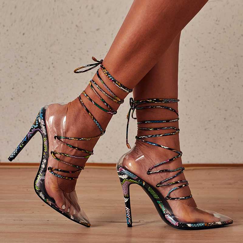 Womens Shoes Clear PVC Pumps Pointed Toe High Heels Lace Up Female Shoes Ladies Spring Summer Fashion Heels Slip On, Black
Womens Shoes Clear PVC Pumps Pointed Toe High Heels Lace Up Female Shoes Ladies Spring Summer Fashion Heels Slip On, Black