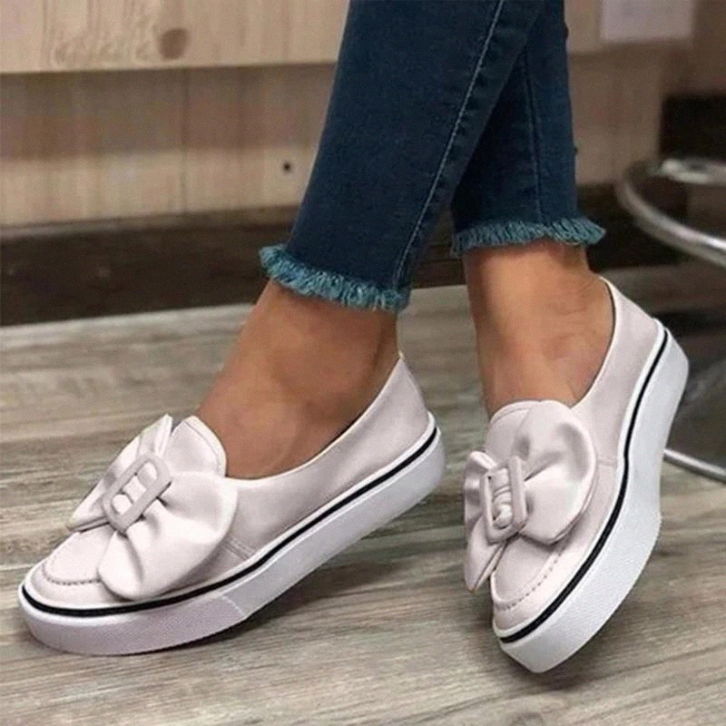 2020 Casual Flat Plus Size Women Sneakers Ladies Suede Bow Tie Slip On Shallow Comfort Vulcanized Shoes Female Flats Footwear #DE2B
2020 Casual Flat Plus Size Women Sneakers Ladies Suede Bow Tie Slip On Shallow Comfort Vulcanized Shoes Female Flats Footwear #DE2B