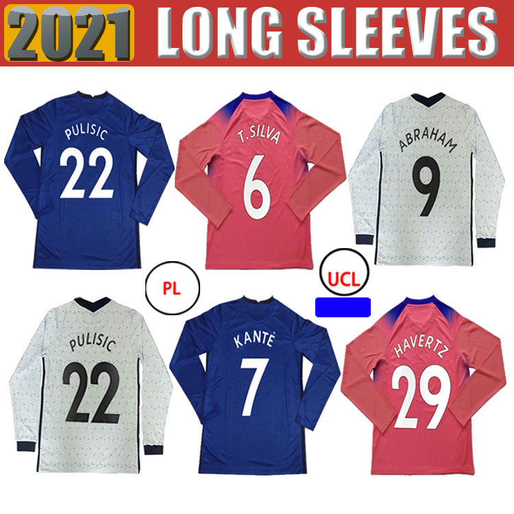 20 21 Chels Soccer Jerseys Long sleeve ZIYECH PULISIC WERNER KANTE HAVERTZ CHILWELL MOUNT 2021 Home Away High-quality Football Shirt, Away patch 1
20 21 Chels Soccer Jerseys Long sleeve ZIYECH PULISIC WERNER KANTE HAVERTZ CHILWELL MOUNT 2021 Home Away High-quality Football Shirt, Away patch 1