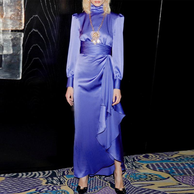 Ocstrade Runway Sexy Ruffles Bodycon Dress 2021 New Arrivals Women Turtleneck Purple Bodycon Dress Club Evening Party Dresses, As pic
Ocstrade Runway Sexy Ruffles Bodycon Dress 2021 New Arrivals Women Turtleneck Purple Bodycon Dress Club Evening Party Dresses, As pic