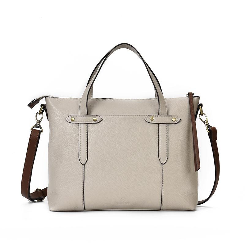 Juanjuan Luxury women's bag big brand leather bag top layer leather handbag Korean fashion one shoulder bags, Beige
Juanjuan Luxury women's bag big brand leather bag top layer leather handbag Korean fashion one shoulder bags, Beige