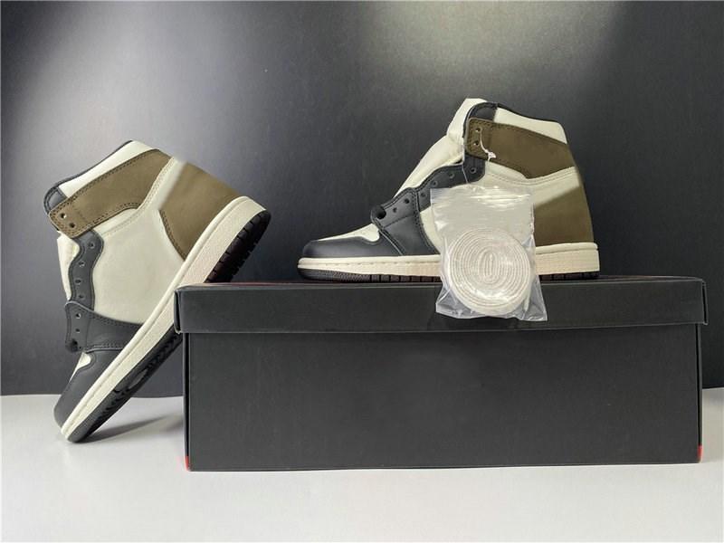 Exclusive 1 High OG Basketball Designer Shoes Sail Dark Mocha Black White Fashion Sport Zapatos Sneakers Good Quality Ship With Box
Exclusive 1 High OG Basketball Designer Shoes Sail Dark Mocha Black White Fashion Sport Zapatos Sneakers Good Quality Ship With Box
