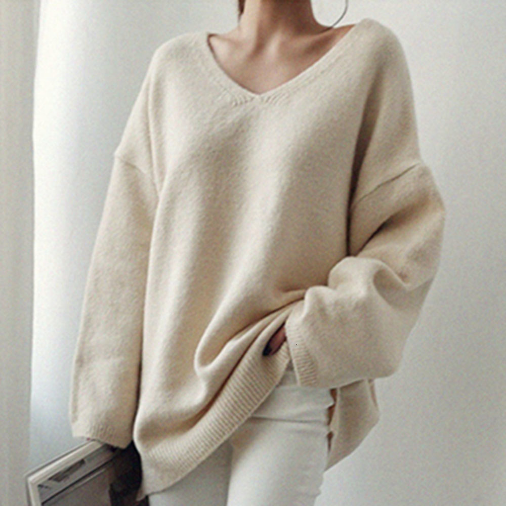 2021 Spring Autumn Plain Black Sweater Winter Loose Long Sleeve Korea Knitted Tops New Fashion Lady Pullover Jumpers F5RH, Pink
2021 Spring Autumn Plain Black Sweater Winter Loose Long Sleeve Korea Knitted Tops New Fashion Lady Pullover Jumpers F5RH, Pink