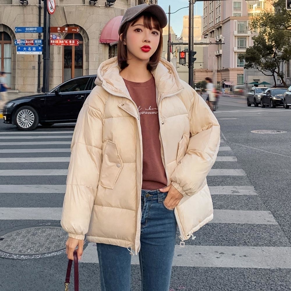 PinkyIsBlack Fashion Plus Size 2XL Down Jackets Women Winter Coat Short Thicken Warm Cotton Padded Winter Jacket Women Coat T200319