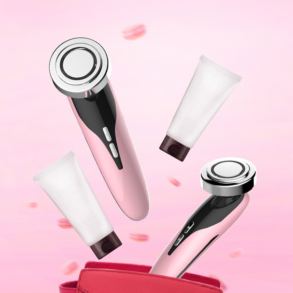 Hot Compress Introduction Device Ion Skin Rejuvenation Equipment Facial Massage Beauty Instrument Pore Cleaner