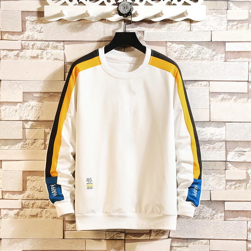 Oversized Crewneck Sweatshirt Men 2020 Autumn Stripe Hip Hop Japanese Streetwear Pullovers Yellow Hoodie Men Sweatshirts Male, White
Oversized Crewneck Sweatshirt Men 2020 Autumn Stripe Hip Hop Japanese Streetwear Pullovers Yellow Hoodie Men Sweatshirts Male, White