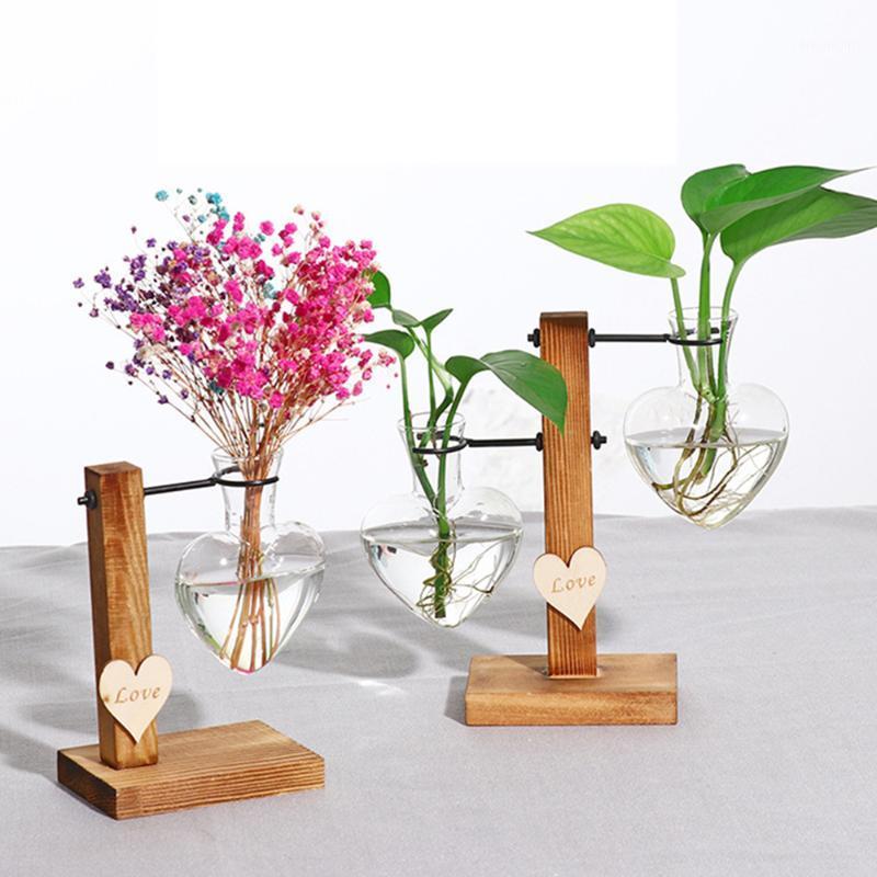 Heart Design Crystal Glass Test Tube Vase in Wooden Stand Flower Pots for Hydroponic Plants Home Garden Decoration1
Heart Design Crystal Glass Test Tube Vase in Wooden Stand Flower Pots for Hydroponic Plants Home Garden Decoration1