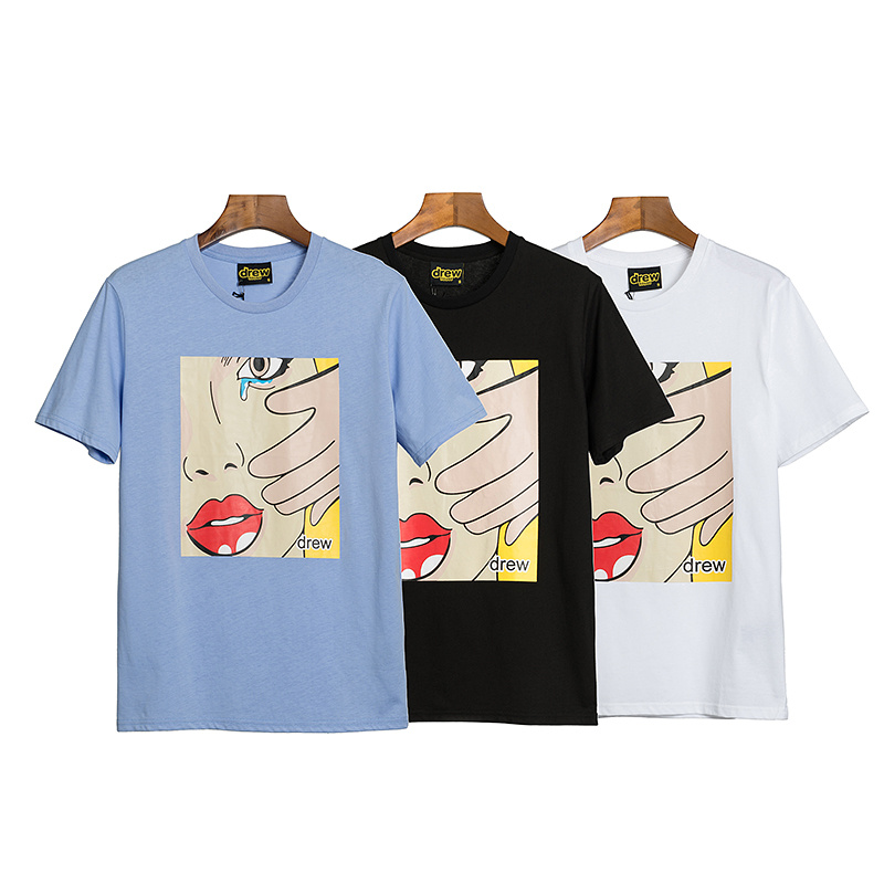 Drew House SS21 New Arrival Top Quality Clothing Men's T-Shirts Print Tees women Short Sleeve S-XL HS009D 2011#-2041#, White;black
Drew House SS21 New Arrival Top Quality Clothing Men's T-Shirts Print Tees women Short Sleeve S-XL HS009D 2011#-2041#, White;black