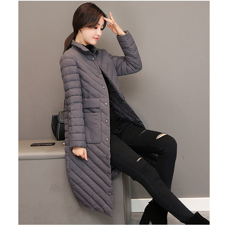 Winter Jacket Female light Parka Coat Long hoodie Down Cotton Jacket Plus Size 3XL Long thick Parkas autumn Coat Jacket Women 201019