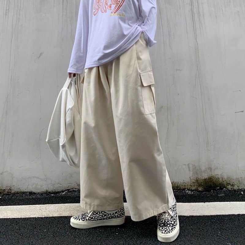 Harajuku Cargo Pants Men's Overalls Vintage Casual Streetwears Harem Pants Spring Autumn Wide Leg Loose Clothing, Black
Harajuku Cargo Pants Men's Overalls Vintage Casual Streetwears Harem Pants Spring Autumn Wide Leg Loose Clothing, Black