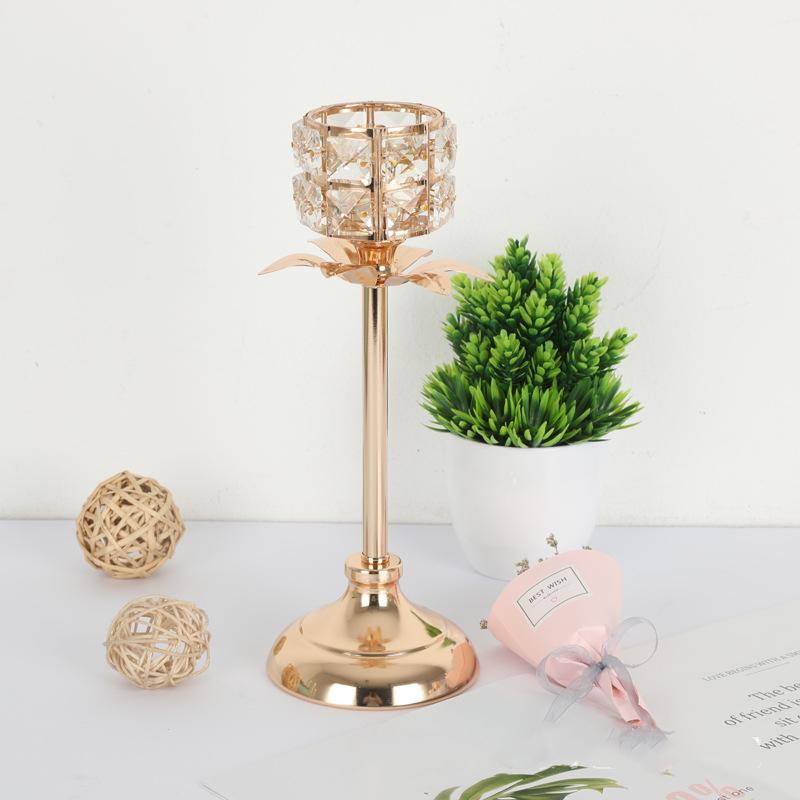 IMUWEN Crystal Candle Holder Delicate Candle Stand Table Candlestick For Gift Home Decoration
IMUWEN Crystal Candle Holder Delicate Candle Stand Table Candlestick For Gift Home Decoration