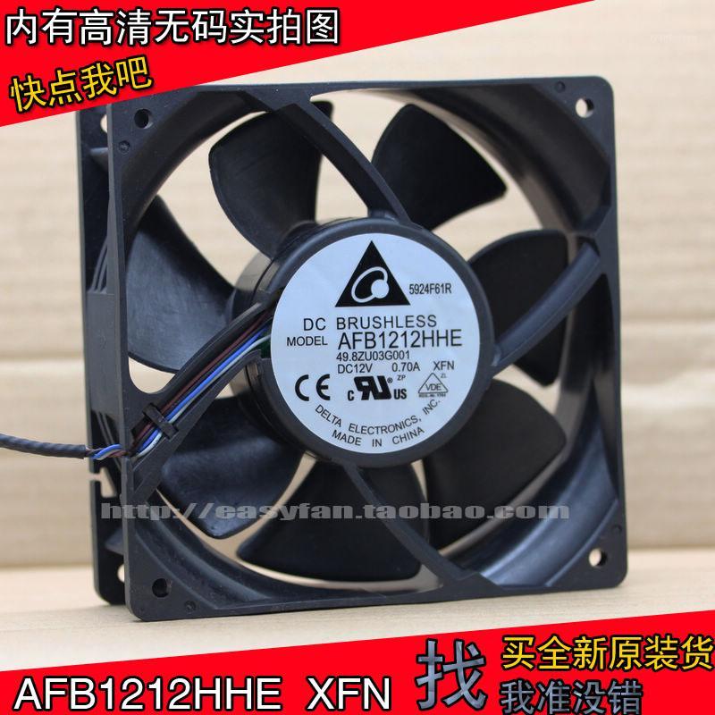 Delta AFB1212HHE XFN 12cm 12V 0.70A dual ball four wire cooling fan 120x120x38mm cooler1
Delta AFB1212HHE XFN 12cm 12V 0.70A dual ball four wire cooling fan 120x120x38mm cooler1