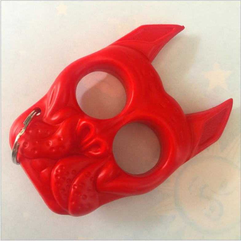 Dog head keychain dog head plastic steel finger tiger plastic hand buckle mini finger tiger girl self-defense finger buckle78569
Dog head keychain dog head plastic steel finger tiger plastic hand buckle mini finger tiger girl self-defense finger buckle78569