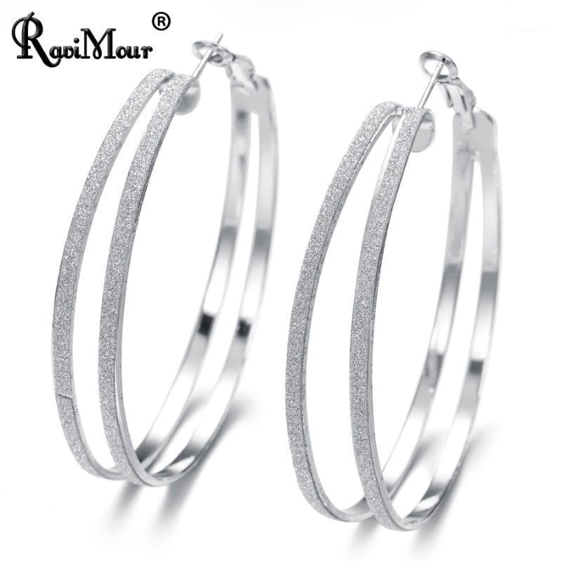 RAVINOUR Big Hoop Earrings Women Oversize Double Round Geometric Statement Earring Female Fashion Jewelry Gold Silver Brincos1
RAVINOUR Big Hoop Earrings Women Oversize Double Round Geometric Statement Earring Female Fashion Jewelry Gold Silver Brincos1