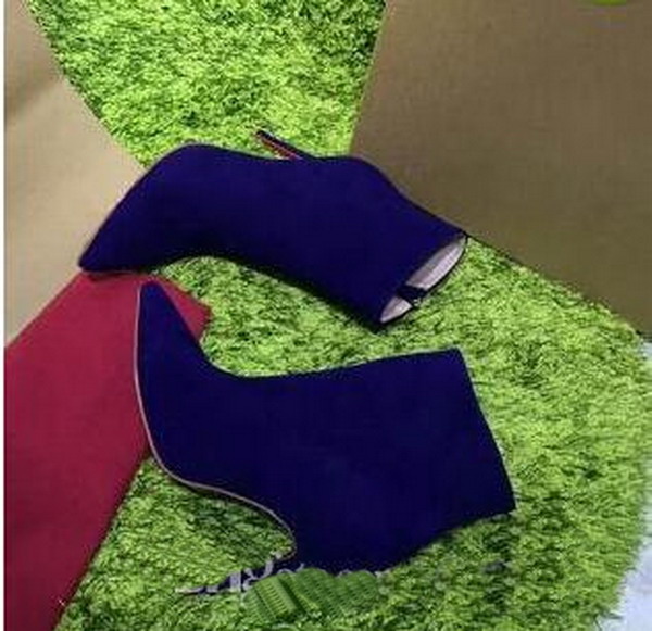 Paris Suede Short Women Winter Boots High-heeled Zipper Rivet Pumps Cheap Violet Luxurious Brand Boots Free Shping Ankle Boots, Blue
Paris Suede Short Women Winter Boots High-heeled Zipper Rivet Pumps Cheap Violet Luxurious Brand Boots Free Shping Ankle Boots, Blue