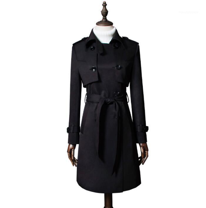 Black ladies trench coat for women long sleeves coats womens casaco feminino overcoat woman jaqueta feminina european spring1
Black ladies trench coat for women long sleeves coats womens casaco feminino overcoat woman jaqueta feminina european spring1
