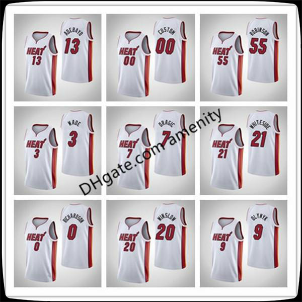 men Heat Miami 21 Whiteside 3 Wade 7 Dragic basketball jerseys Hassan Dwyane Goran white association jersey new, Black
men Heat Miami 21 Whiteside 3 Wade 7 Dragic basketball jerseys Hassan Dwyane Goran white association jersey new, Black