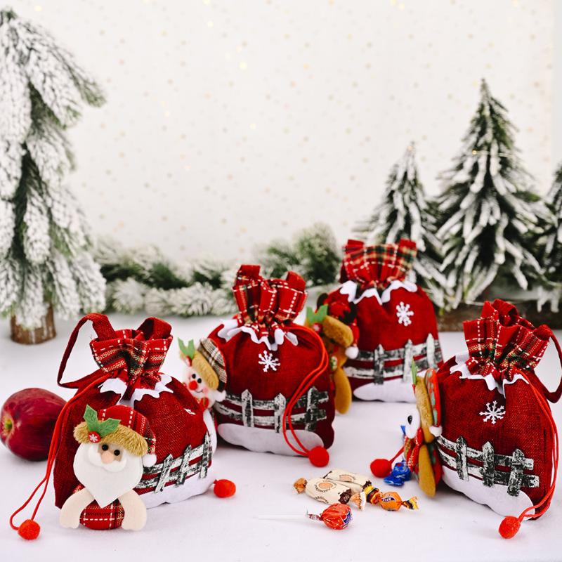 2020 New Cute Christmas Candy Bag Santa Bear Christmas Decorations for Home Children Candy Pocket New Year 2021 Party Supplies
2020 New Cute Christmas Candy Bag Santa Bear Christmas Decorations for Home Children Candy Pocket New Year 2021 Party Supplies