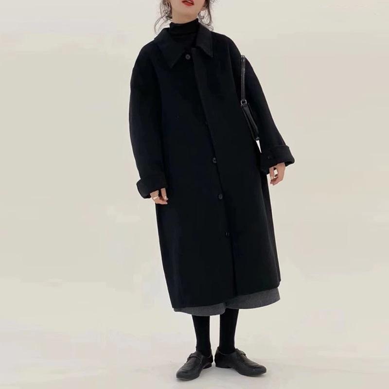 Spot the new winter 2020 han edition double hand sewing cashmere coat contracted loose pure color cloth coat female, See chart
Spot the new winter 2020 han edition double hand sewing cashmere coat contracted loose pure color cloth coat female, See chart
