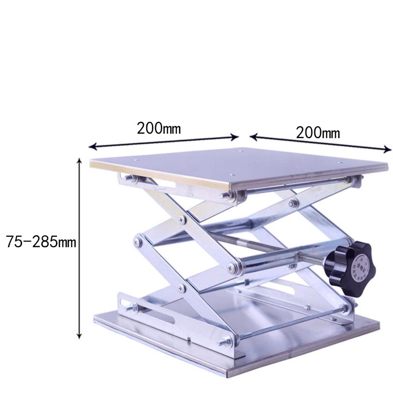200x200mm Stainless Steel Router Lift Table Woodworking Engraving Lab Lifting Stand Rack Lift Platform Woodworking Benches
200x200mm Stainless Steel Router Lift Table Woodworking Engraving Lab Lifting Stand Rack Lift Platform Woodworking Benches