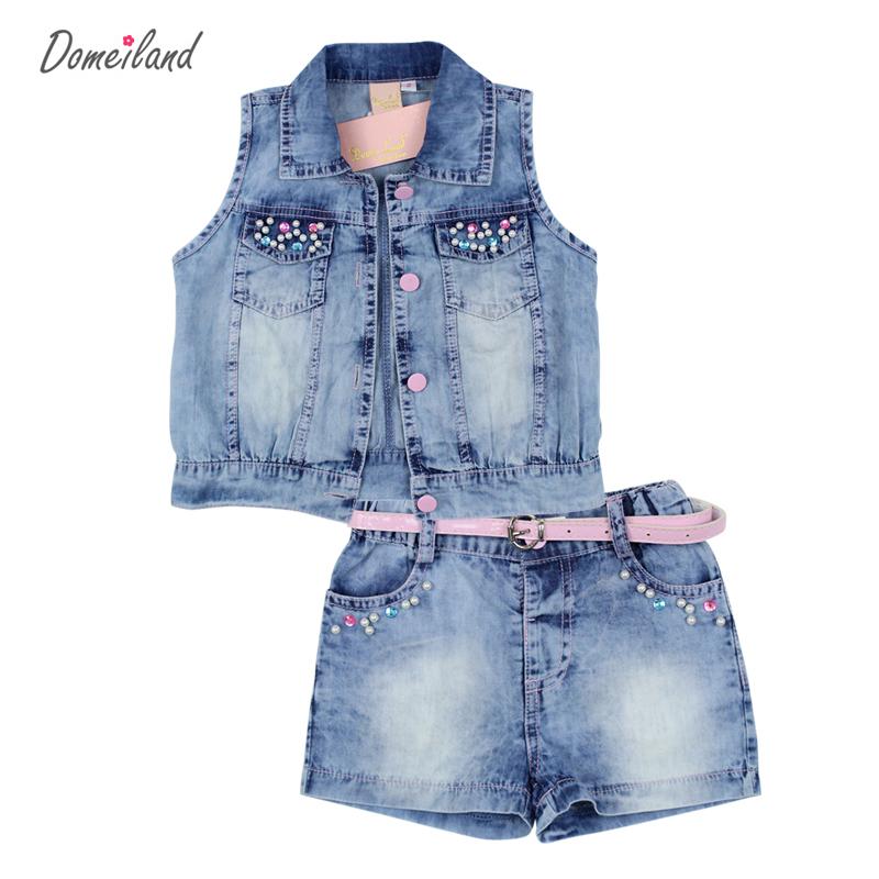 2021 fashion domeiland summer children clothing sets girl outfits Rhinestone sleeveless Cardigan jackets Denim shorts pant suit, Blue
2021 fashion domeiland summer children clothing sets girl outfits Rhinestone sleeveless Cardigan jackets Denim shorts pant suit, Blue