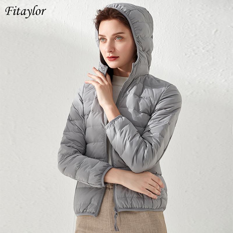Fitaylor 2020 Autumn Winter Women Ultra Light Short Down Coat 90% White Duck Down Parkas Hooded Slim Zipper Snow Jacket Outwear, Black
Fitaylor 2020 Autumn Winter Women Ultra Light Short Down Coat 90% White Duck Down Parkas Hooded Slim Zipper Snow Jacket Outwear, Black