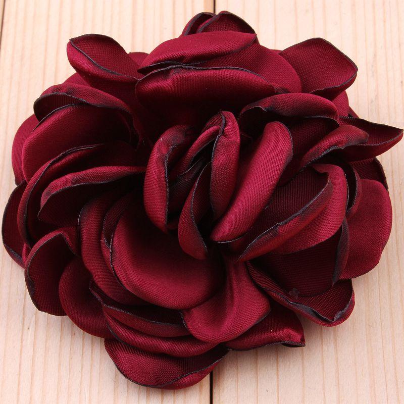 1 Piece Size 8cm Fabric Flower Soft Roast Edge Silk Flower Handmade DIY Girl Headdress Baby hair belt Cloth Accessories, Black
1 Piece Size 8cm Fabric Flower Soft Roast Edge Silk Flower Handmade DIY Girl Headdress Baby hair belt Cloth Accessories, Black