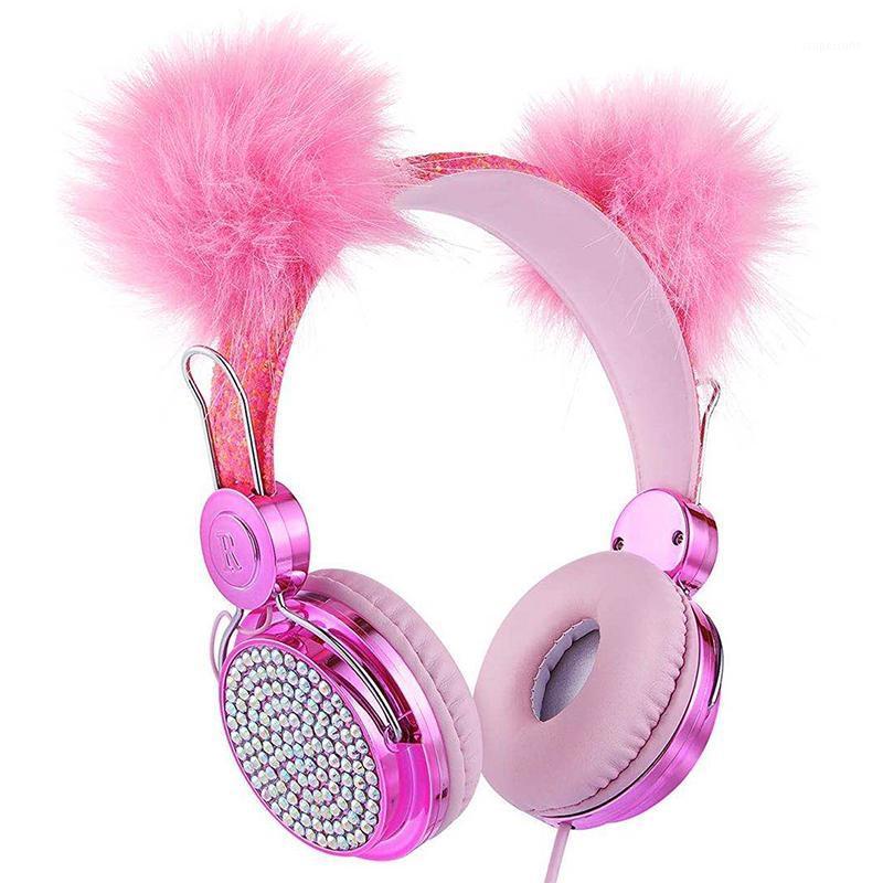 Cute Kids Wired Headphone With Microphone Girls 3.5mm Music Stereo Earphone Computer Phone Cat Headphones For Daughter Gift1, Black
Cute Kids Wired Headphone With Microphone Girls 3.5mm Music Stereo Earphone Computer Phone Cat Headphones For Daughter Gift1, Black