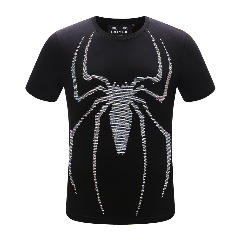 Pp Bag Designer Shirt Men Short Sleeves Tshirt Cotton Top Tees Summer Crystal Big Spider Printed Shirts 8vh7, Black
Pp Bag Designer Shirt Men Short Sleeves Tshirt Cotton Top Tees Summer Crystal Big Spider Printed Shirts 8vh7, Black