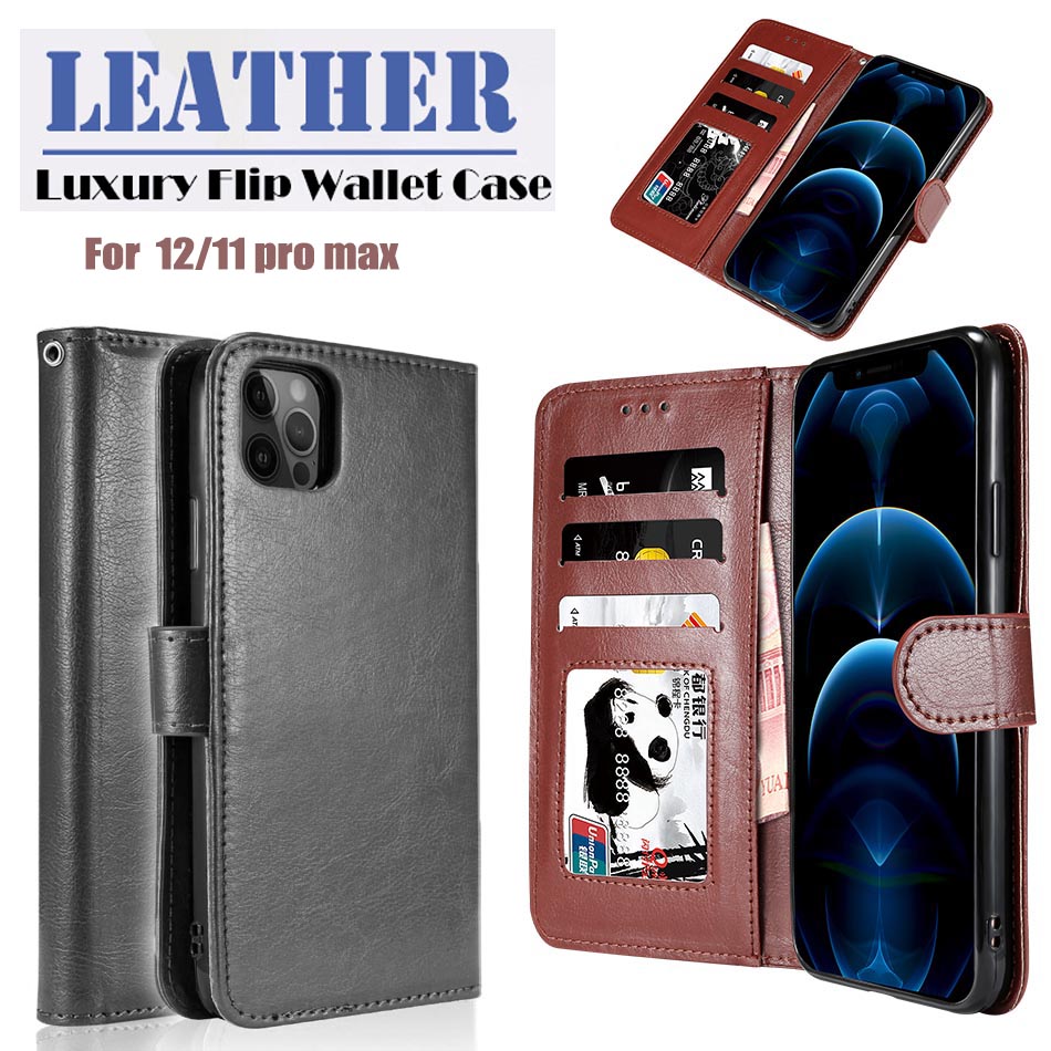 Wallet PU Leather Magnetic 2 in 1 Detachable Cover For iPhone 12 Pro max 11 XS Max With Card Slot Photo Frame Protective Cover In OPP Bag, Black 
Wallet PU Leather Magnetic 2 in 1 Detachable Cover For iPhone 12 Pro max 11 XS Max With Card Slot Photo Frame Protective Cover In OPP Bag, Black