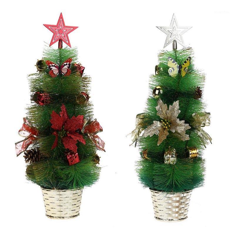 50cm/19.7" Mini Desktop Christmas Tree Table Ornament Home Decor1